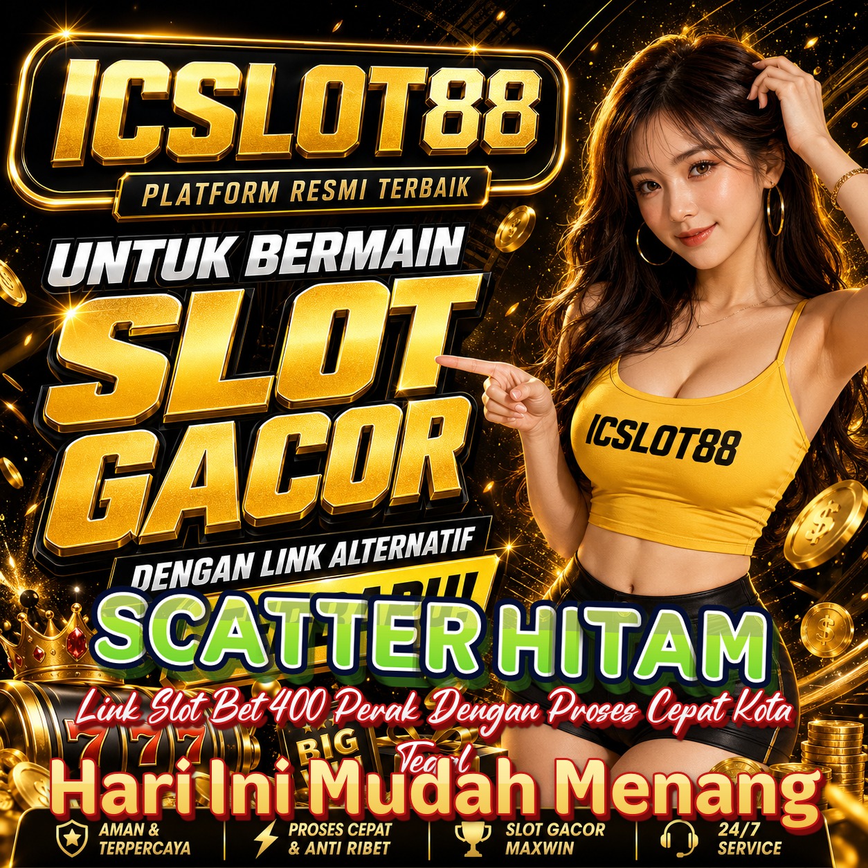 SCATTER HITAM